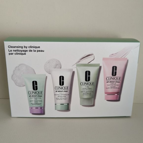 Clinique Other - Clinique Cleansing Set of 4 Cleansers